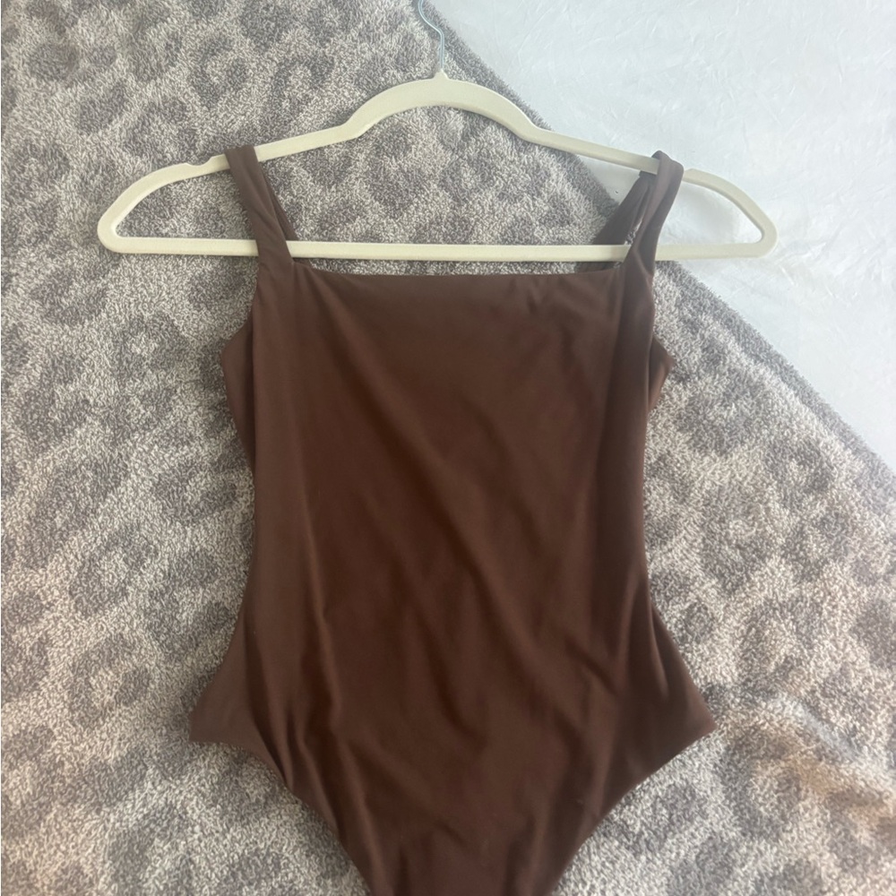 SKIMS Brown Bodysuit